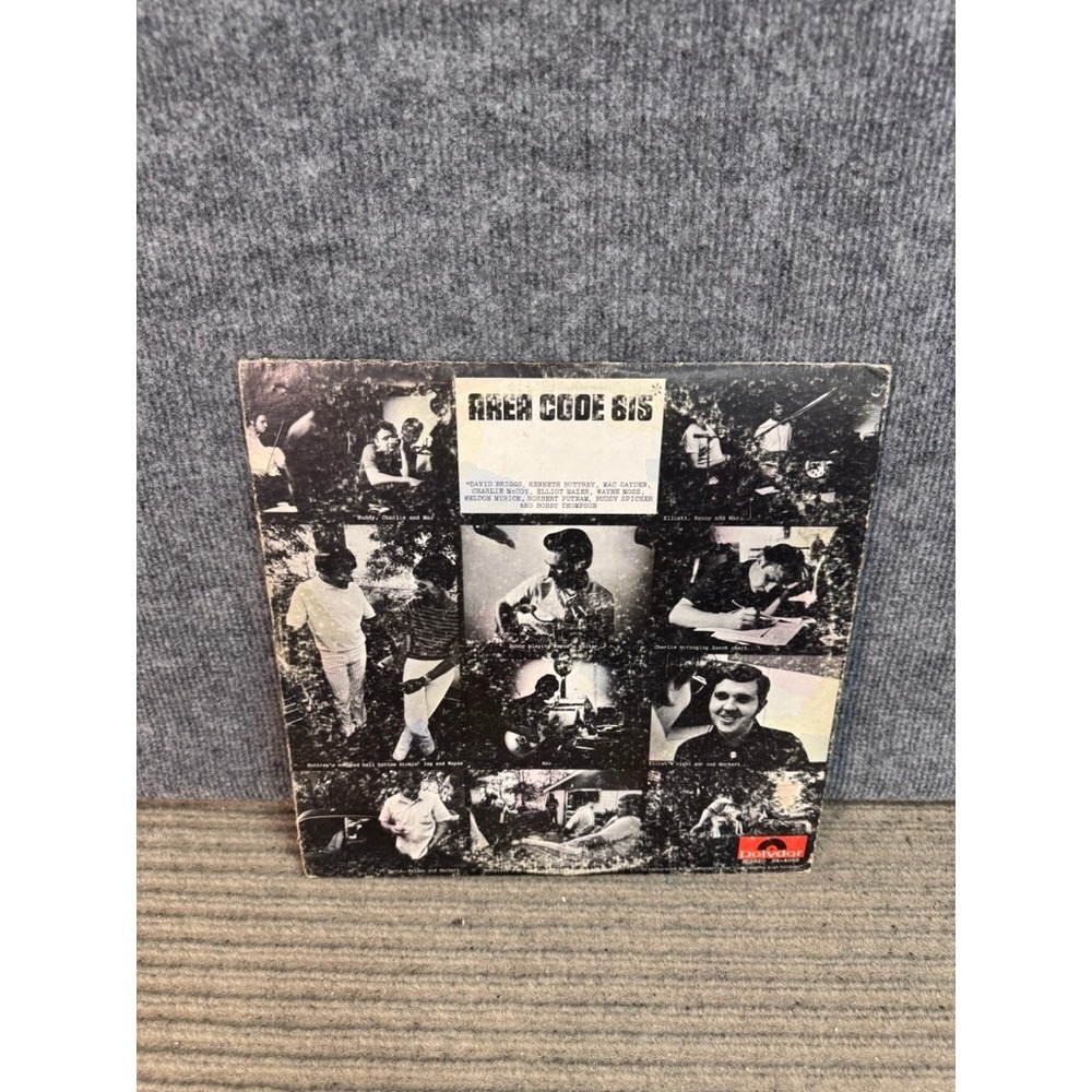 Area Code 615 Self Titled Vinyl LP 1969 Polydor 24-4002 Country Rock Hey Jude